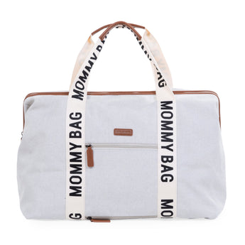 Childhome Mommy Bag Signature Canvas | Parent Tote