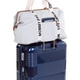 Childhome Mommy Bag Signature Canvas | Parent Tote