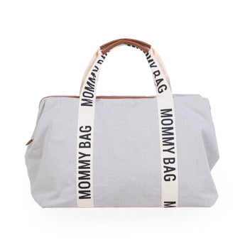 Childhome Mommy Bag Signature Canvas | Parent Tote