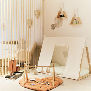 Childhome Tipi Cot Bed Frame White | Bed