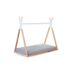 Childhome Tipi Cot Bed Frame White | Bed