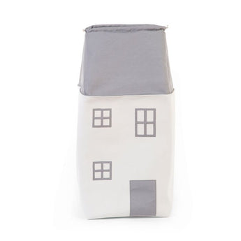 Childhome Toy Box House Grey Off White | Decor & Accessories