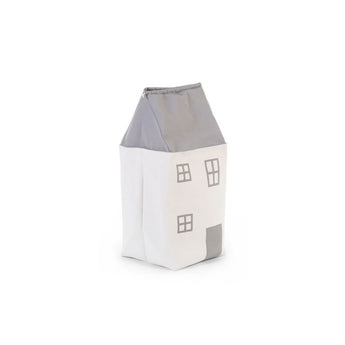 Childhome Toy Box House Grey Off White | Decor & Accessories