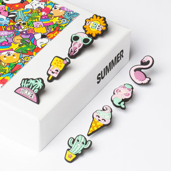 Children’s pink sunglasses & charm kit - Summer