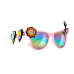 Children’s pink sunglasses & charm kit - Summer