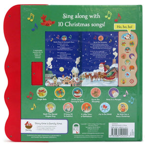 Christmas Songs Interactive Board Book | Classic Carols For Little Ones