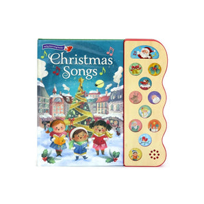Christmas Songs Interactive Board Book | Classic Carols For Little Ones