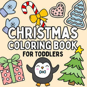 Christmas Coloring Book For Toddlers And Kids