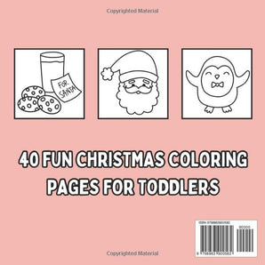 Christmas Coloring Book For Toddlers And Kids