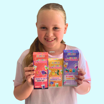 Confetti Blue Glow In The Dark Diy Kit | Toys