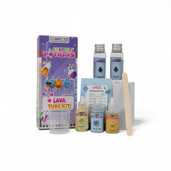 Confetti Blue Lava Tube Diy Kit | Toys