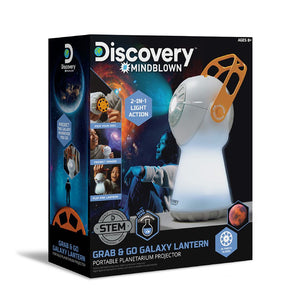 Discovery Mindblown Portable Planetarium Projector Grab and Go Galaxy Lantern