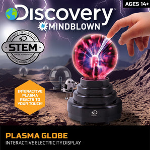 Discovery Mindblown Plasma Globe Interactive Electricity Display