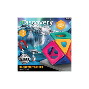 Discovery Mindblown STEM Magnetic Tiles Toys