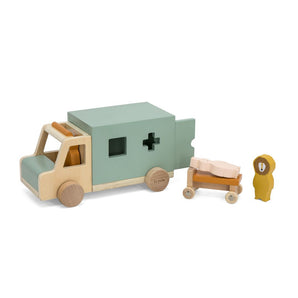 Trixie Wooden Ambulance Toy
