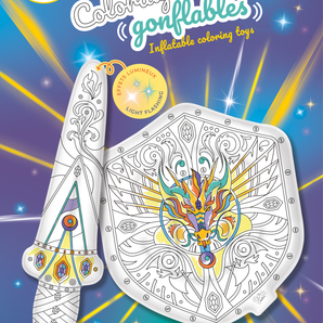 Inflatable Coloring Sword +Led
&
Shield