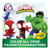 Crayola – 18 Giant Coloring Pages Spidey & His Amazing Friends – Coloring Book – Ages 3 Years +