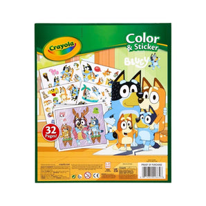 Crayola Bluey Color & Sticker Activity Book | Coloring Book License