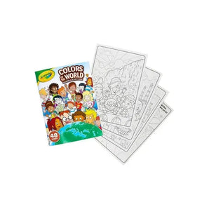 Colors of the World Coloring Book - 48 Pages