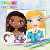 Crayola Creations Compact Make Up Artist Sketch Set