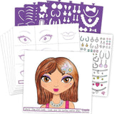 Crayola Creations Compact Make Up Artist Sketch Set