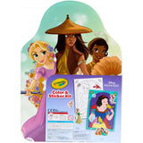 Crayola Disney Princess Color & Sticker Activity Set – 20 Coloring Pages, Sticke