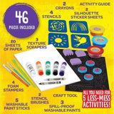 Crayola Less Mess Painting Activity Kit For Kids | Paint & Paint Accessories