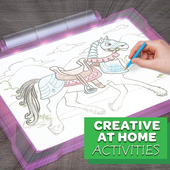 Crayola Light Up Tracing Pad For Boys & Girls | Kids Art