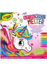 Crayola Neon Crayon Melter Unicorn Style Art Kit