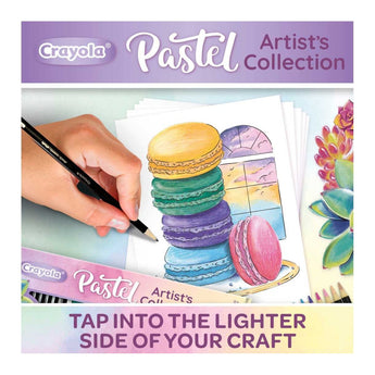 Crayola Pastel Artist Collection Kit | Comprehensive Art Set With Pencils & Markers