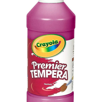 Crayola Premier Tempera Paint Set 12 Vibrant Colors | Paint & Paint Accessories