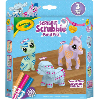 Crayola Scribble Scrubbie Pastel Pets