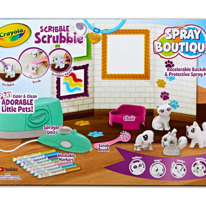 Crayola Scribble Scrubbie Pets: Spray & Style Boutique