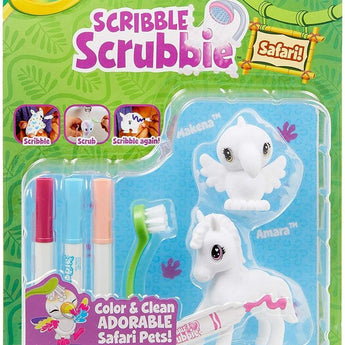 Crayola Scribble Scrubbie Safari 2 Pack Animal Toy Set | Kits & Toys