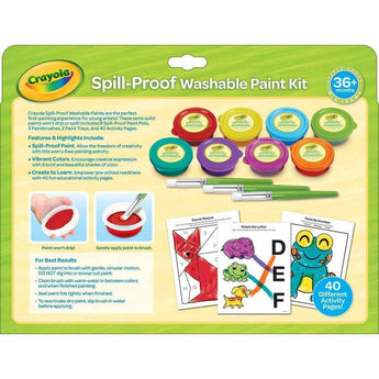 Crayola Spill Proof Paint Activity Kit