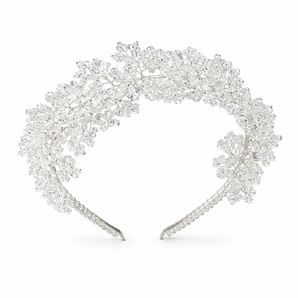 Crystal Blossom Frou Headband