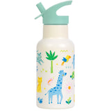 350ml Insulated Steel Water Bottle - Jungle