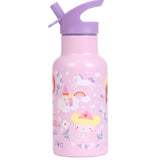 350ml Insulated Steel Water Bottle - Princesses