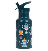 350ml Insulated Steel Water Bottle - Robots