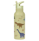 500ml Stainless Steel Water Bottle - Dinosaurs