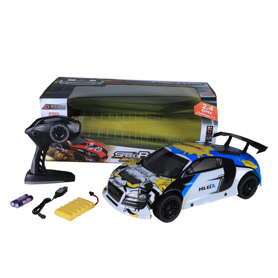 Speed Racing RC Race Car | Hobby Grade High Speed Remote Control Car for Kids | RTR 1:10 Scale, 2.4Ghz