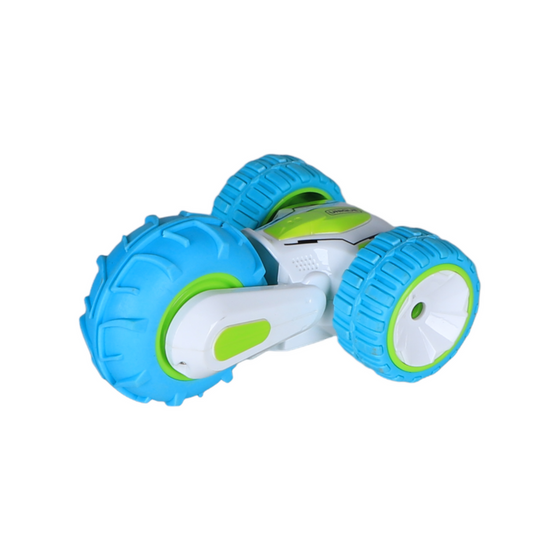 Tri-Wheel RC Stunt Car | 2.4GHz Remote Control, 360-Degree Rotation, USB Charging, Durable ABS Construction, Long Playtime