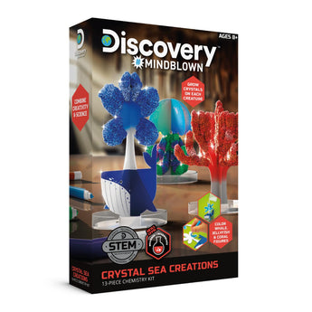 Discovery Diy Crystal Grow Kit Sea Creations | Kids Science