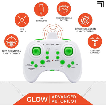 Discovery Drone Stunt Glow Led 5 Inch | Kids Tech Toy