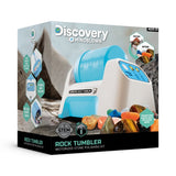 Discovery™ #MINDBLOWN Rock Tumbler Starter Kit – Stone Polishing Set with Rocks, Grit, Gem Case| STEM Science Project Kit for Kids & Beginners| Cool Toy for Boys & Girls Ages 8+