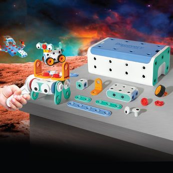 Discovery Mindblown Early Engineers 88-Piece Toy Building Set