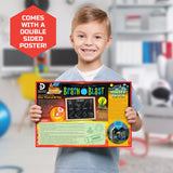 Discovery Mindblown Kids DIY Steam Engine 54-Piece Train Build Science Kit