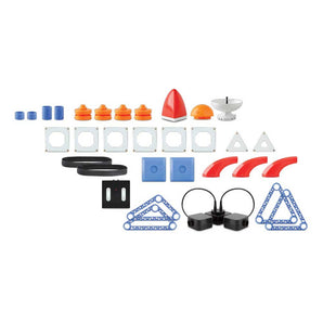 Discovery Mindblown Magnetic Building Tiles with Remote Control, 34-Piece STEM Play Set