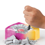 Discovery Mindblown Mini Unearthed Gemstones Dig Set, 2 Pack Excavation Kit w/ Chisel, App & Poster, Interactive Archaeology Geology Experiment, Fun & Educational Science STEM Toy for Kids 6+