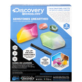 Discovery Mindblown Mini Unearthed Gemstones Dig Set, 2 Pack Excavation Kit w/ Chisel, App & Poster, Interactive Archaeology Geology Experiment, Fun & Educational Science STEM Toy for Kids 6+